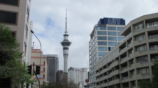 Sky Tower and University of Auckland