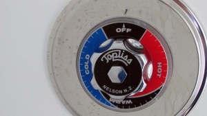 The classic Topliss shower dial made in Nelson
