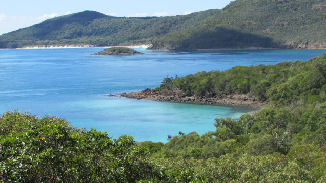 whitehaven beach lookout