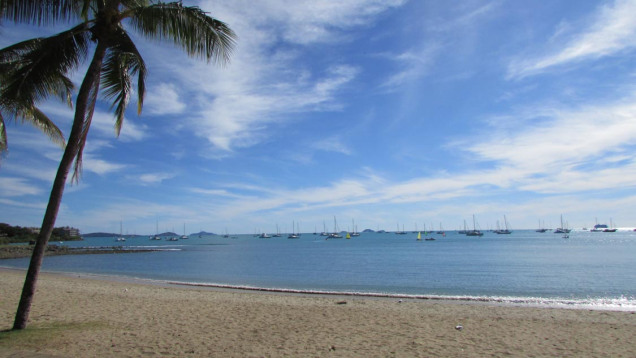 My "front yard" in Airlie Beach