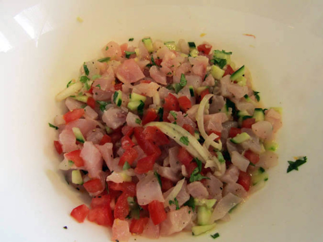 ceviche New Zealand style