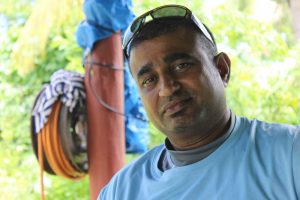 Baba the bird guide Taveuni Fiji