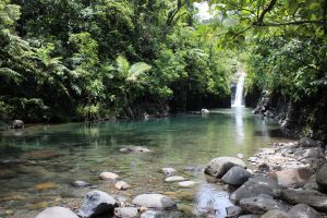 Lavena waterfalls Taveuni Fiji