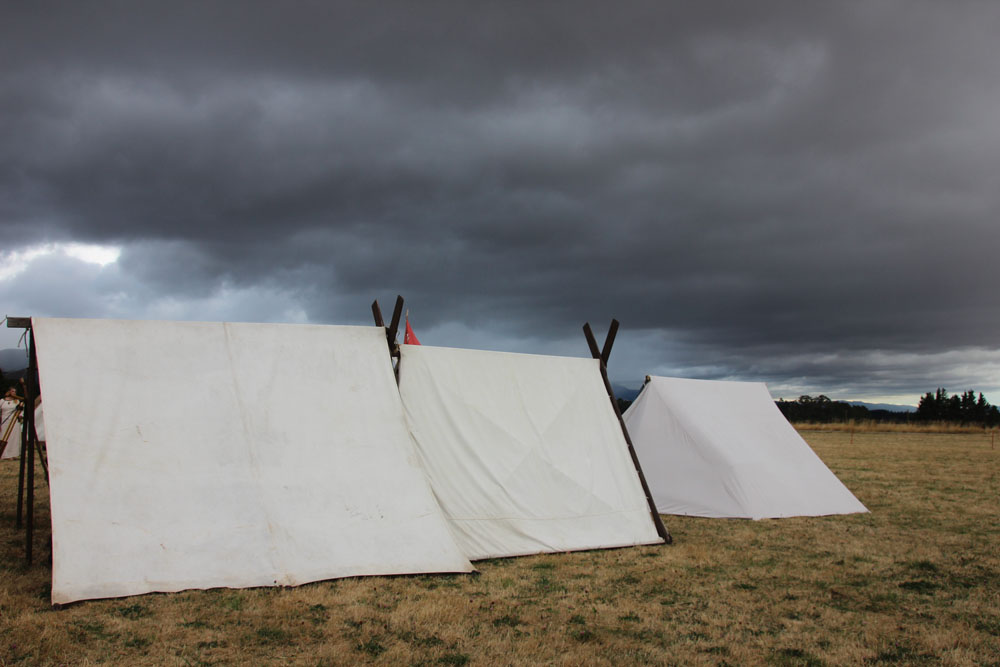 Norsewood Viking Festival tents 2020